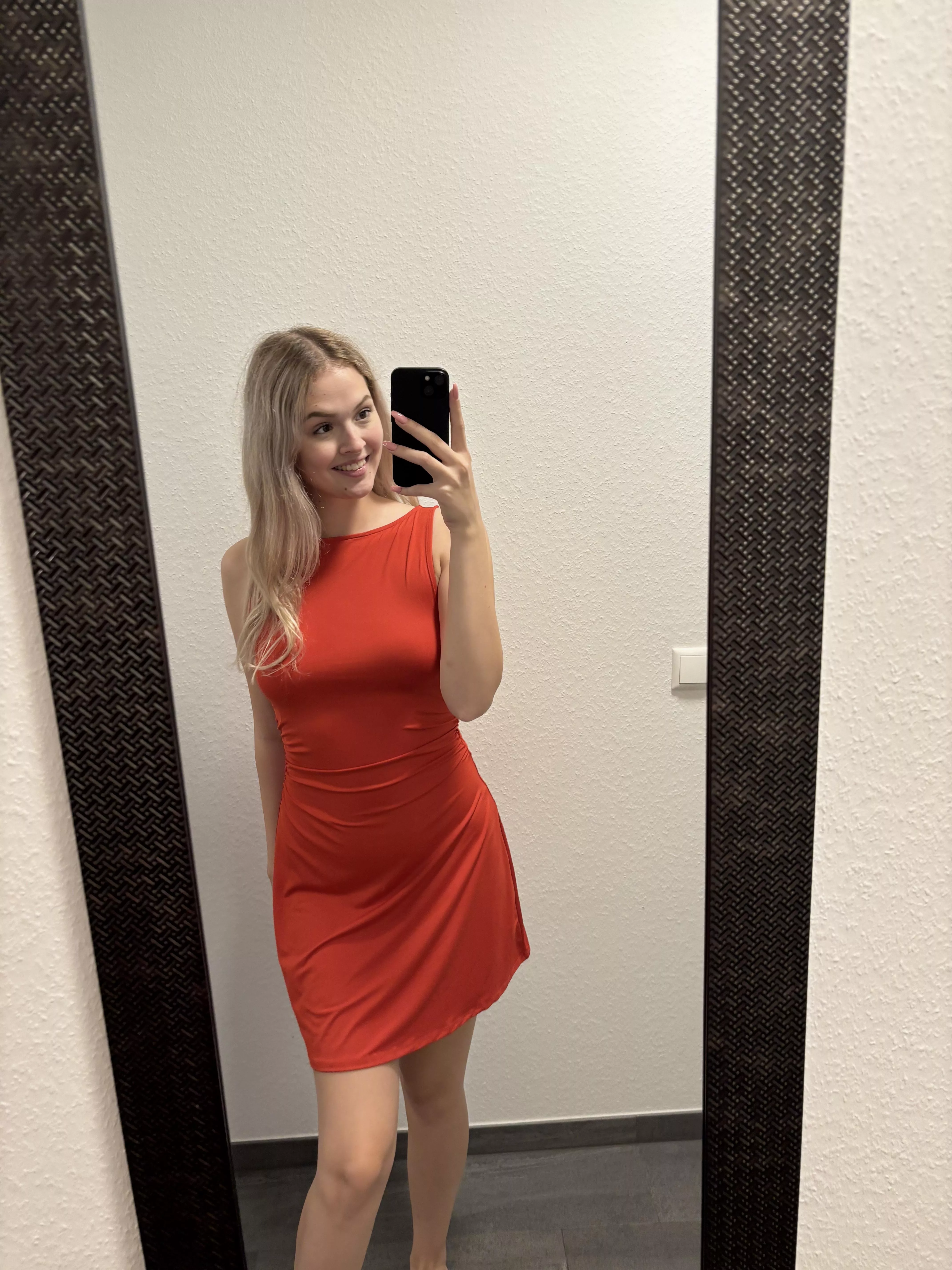 thoughts on my new red dress?🙈