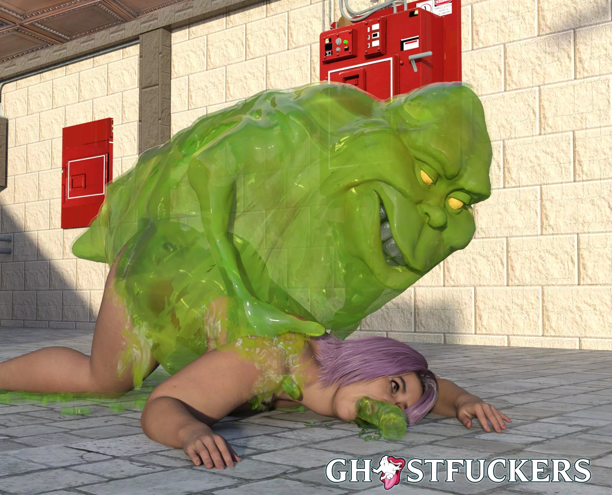 Who ya gonna call? GhostFuckers! (OC, commission) art by me, thought it belongs here