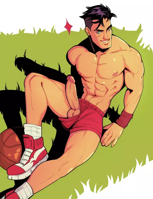 Would you suck him off, after he's sweaty from basketball? (By CastleChaythe) 