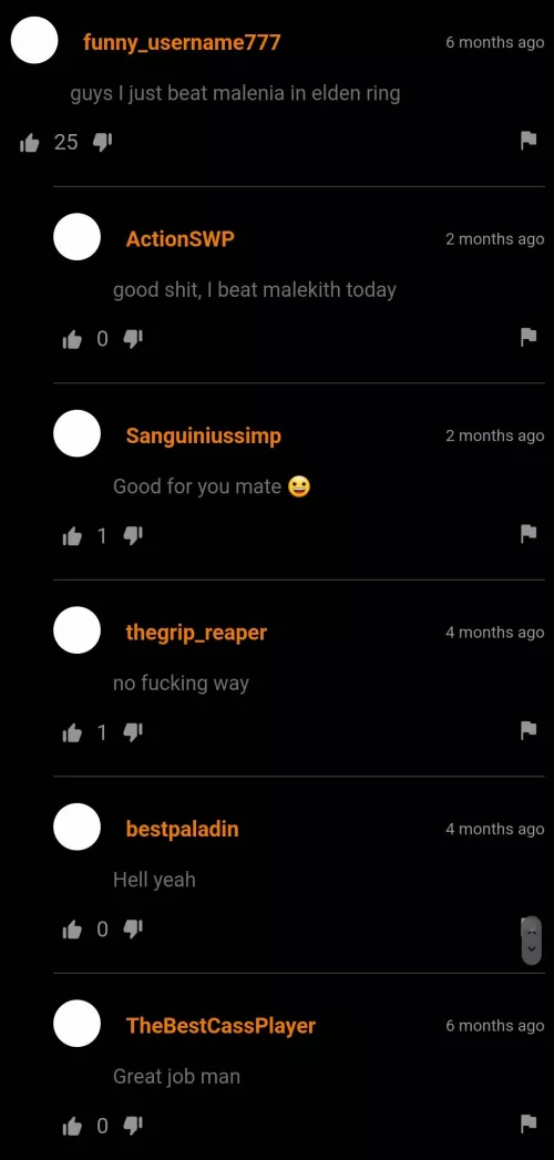 Another wholesome Pornhub Comments moment