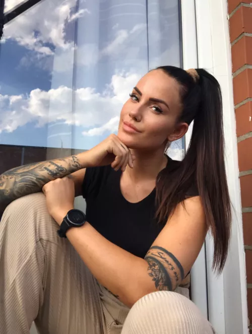  Having my hair pulled or my ass spanked. 