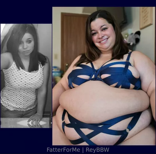 I guess I put on a few pounds over the years...