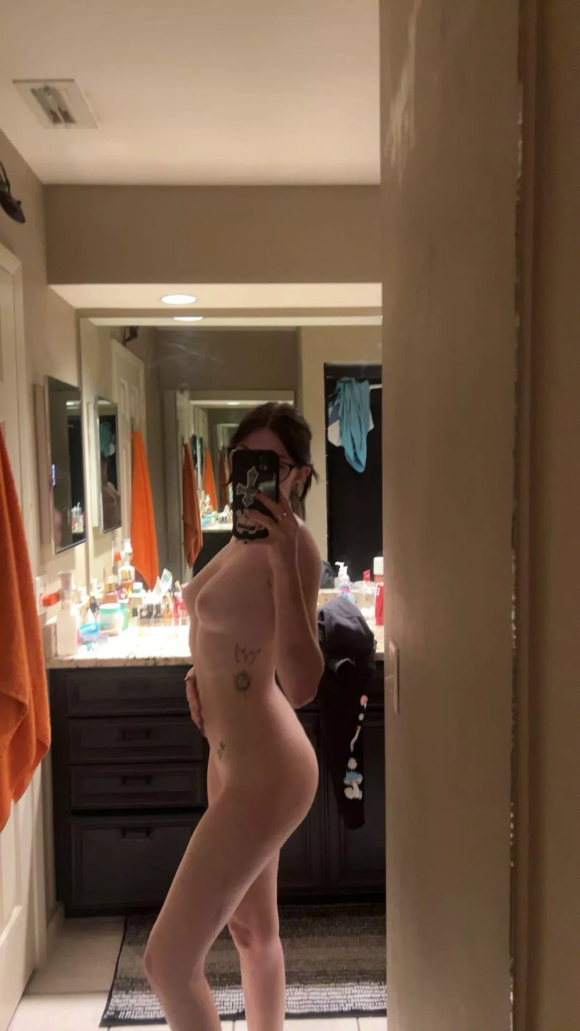 I have been working on my ass to make up for my lil perky tits