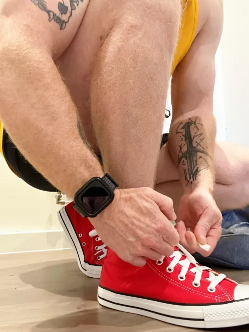 I love the smell of new Chucks in the morning 🤩