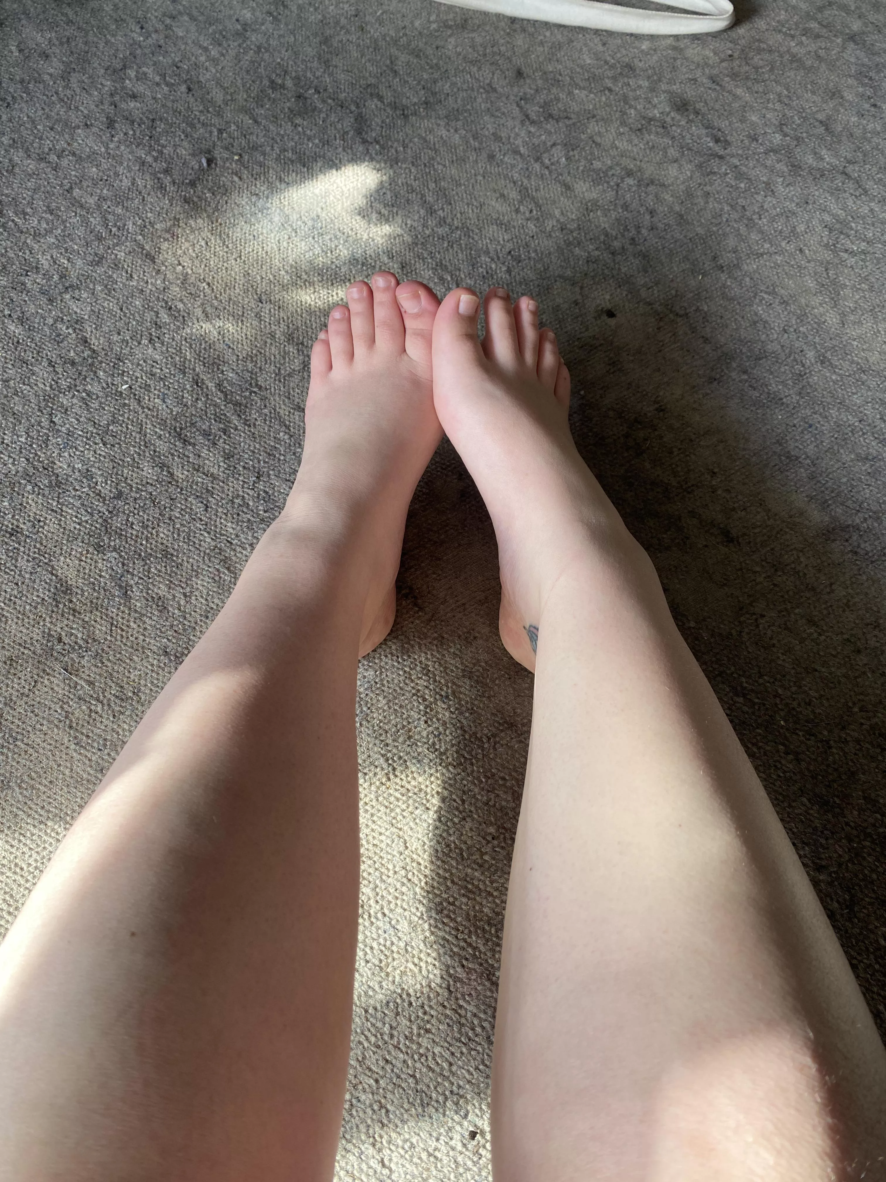 I’ve never liked my toes, would you suck them to make me feel better? 