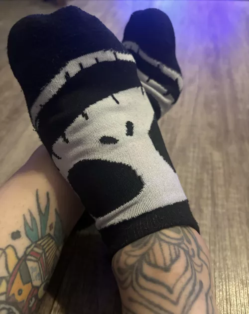 Jack skelington ankle socks 