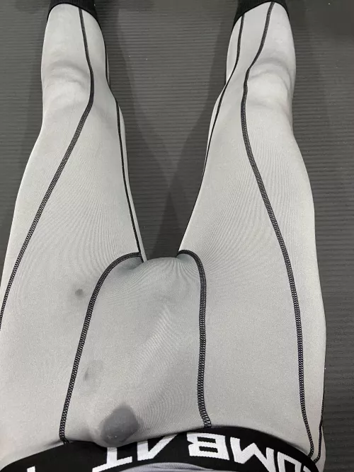 Precum stained my pants during exercise