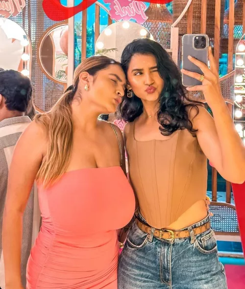 She has enough for the both of them 