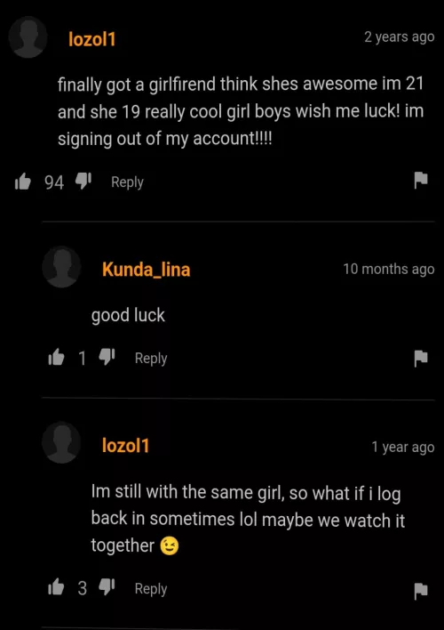 Sometimes pornhub can be wholesome