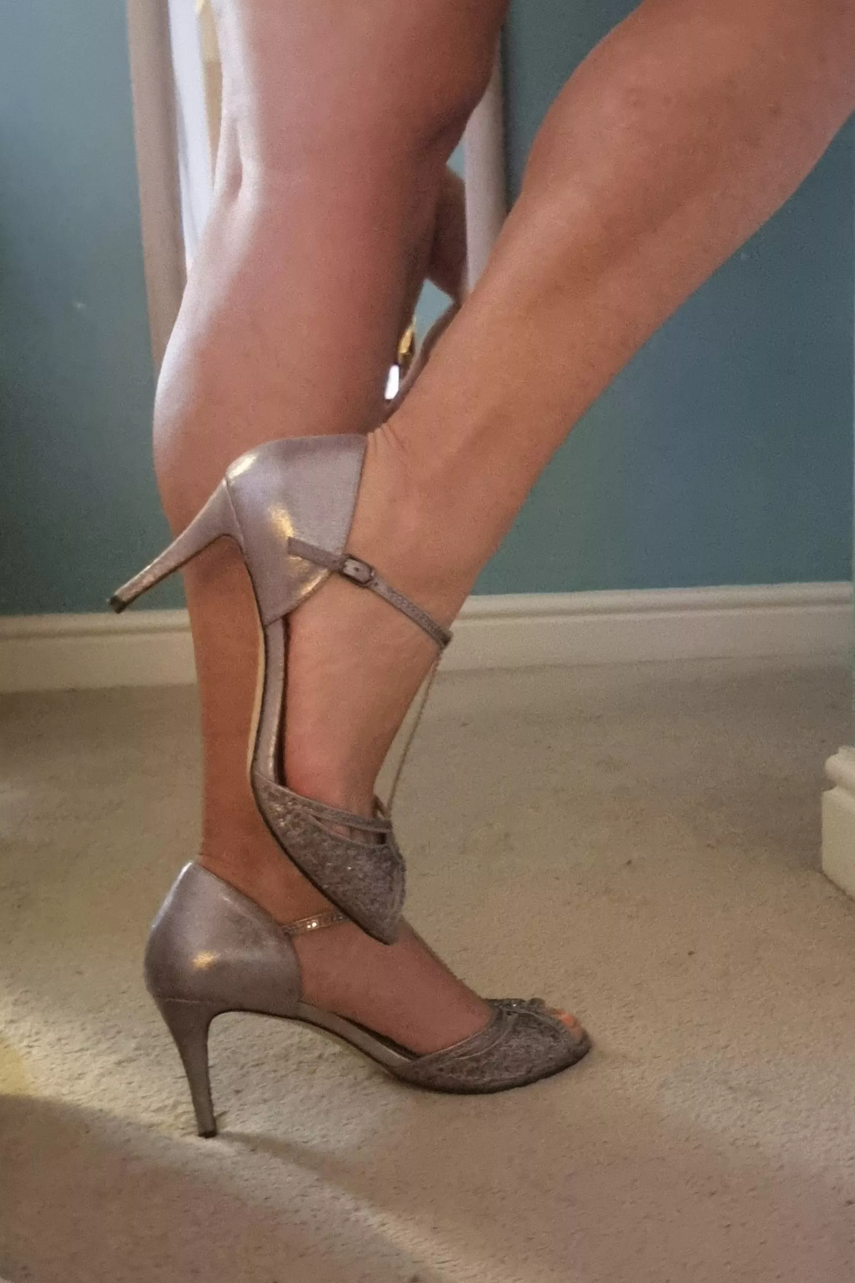 Sparkle heels