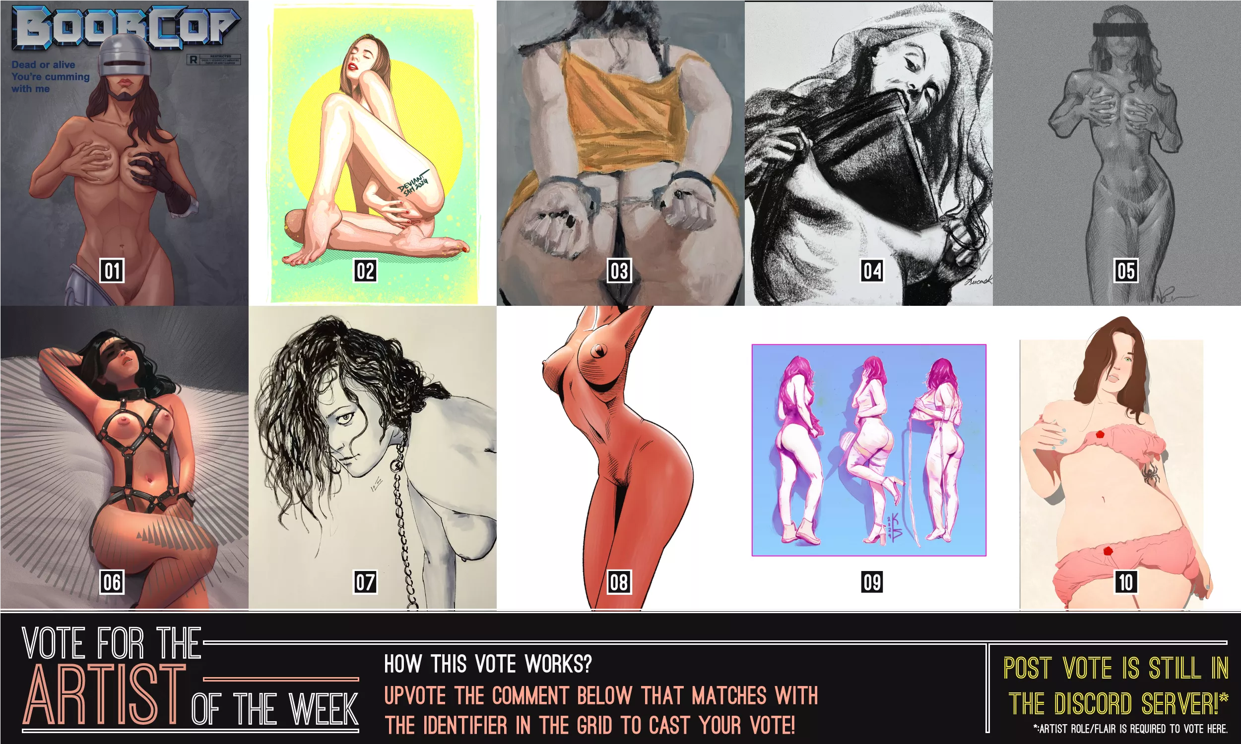 ¡¡Vote for the Artwork & Post of the week!!