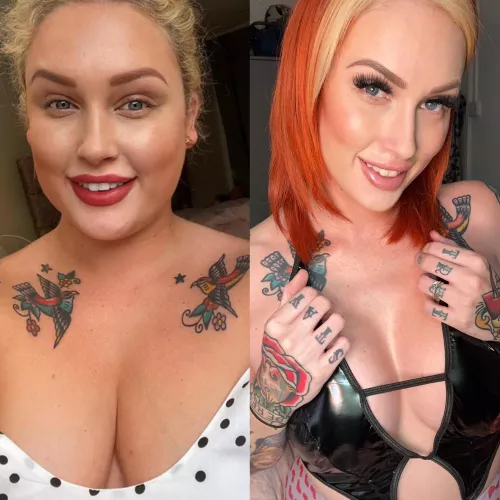 4 years difference for this transformation! 