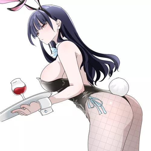 Anna Yamada Working As A Bunny Girl Waitress 