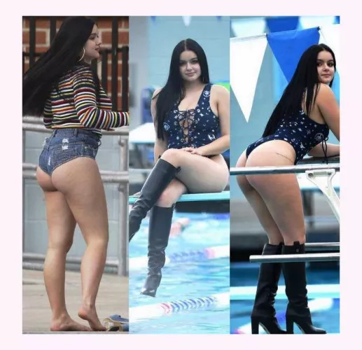 Ariel Winter ads collage