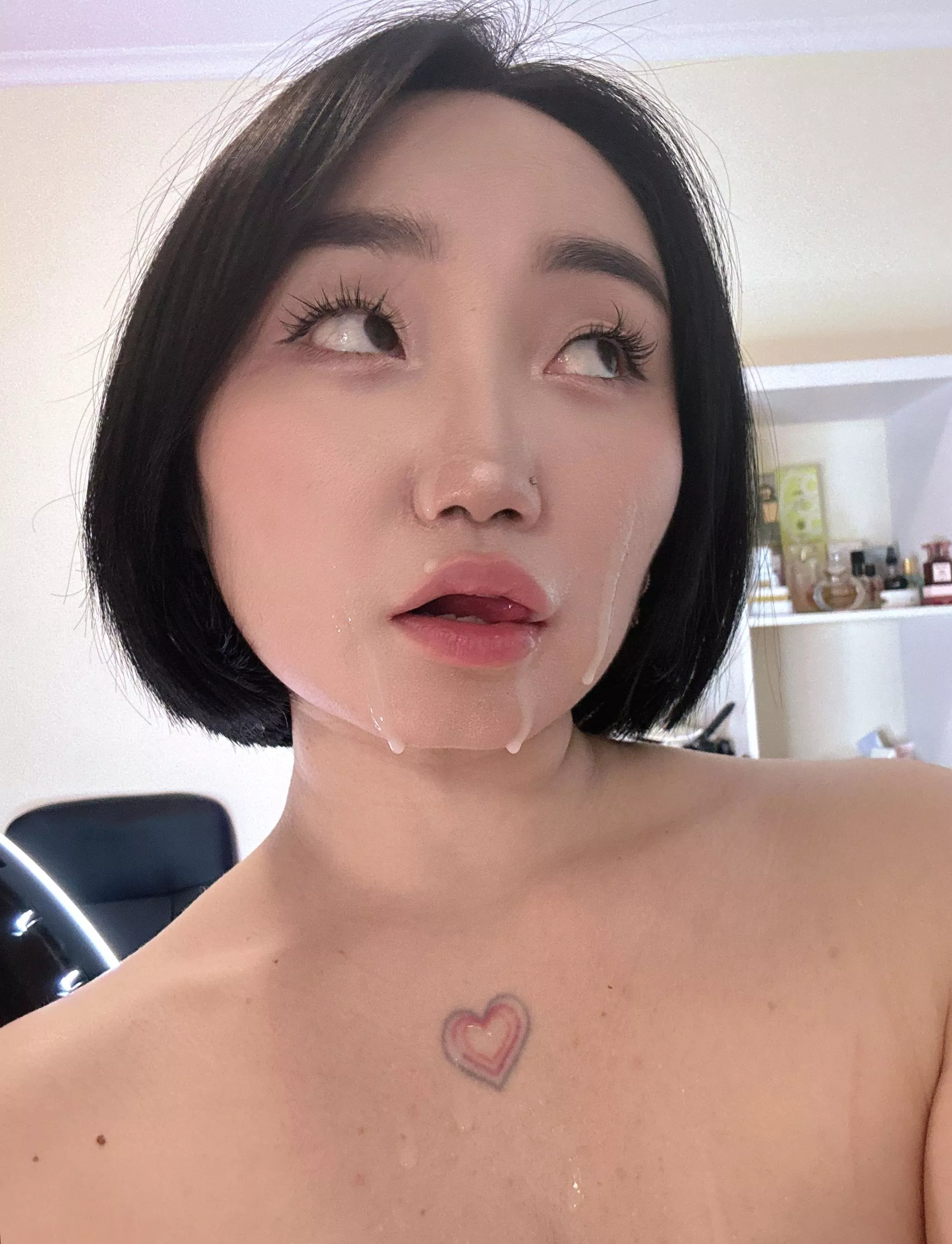 blowjob ending with a happy ending