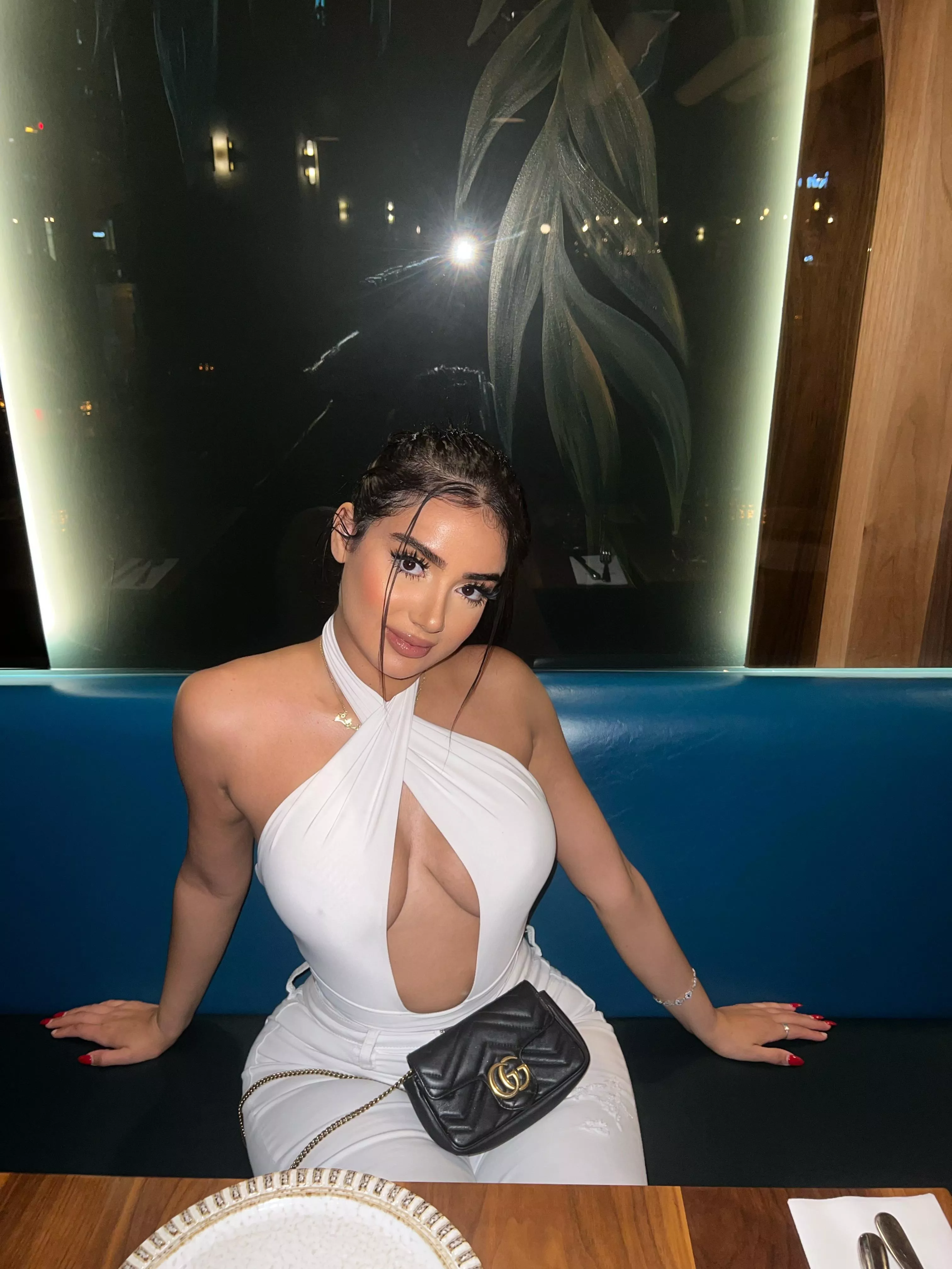 Classy and sexy in this dress