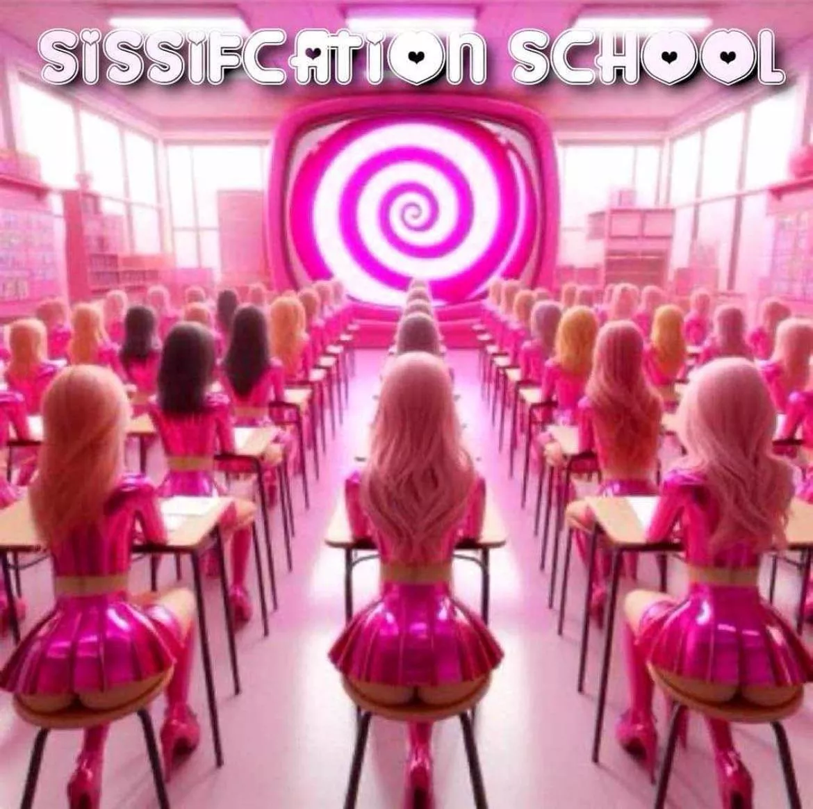 Edge, watch hypno, become a sissy bimbo, serve men.