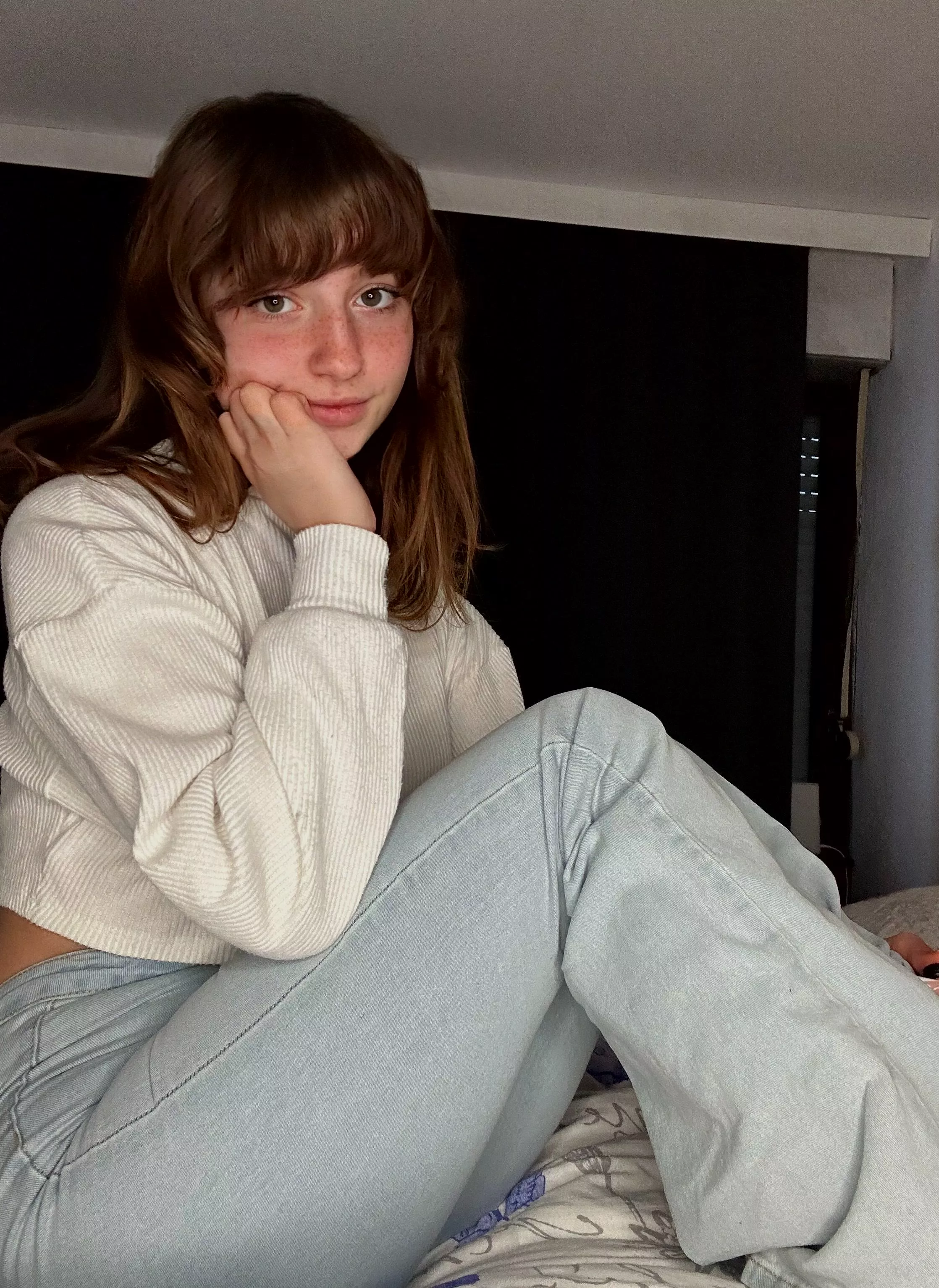 Feeling classy on my bed today