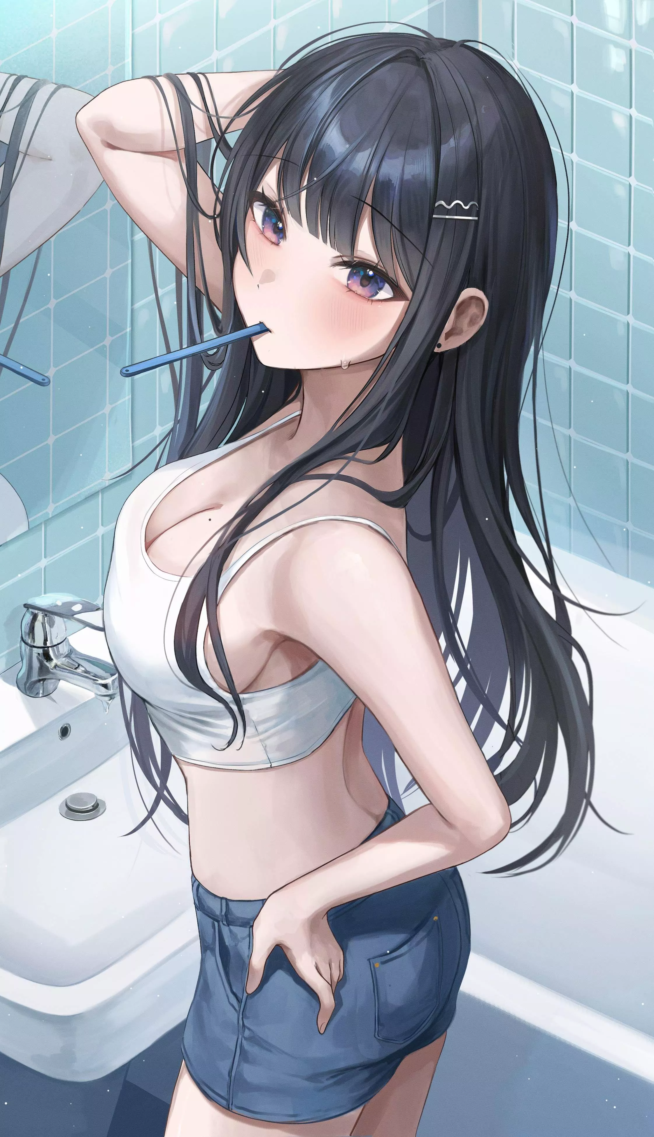 Getting Ready for the Day [Artist's Original]