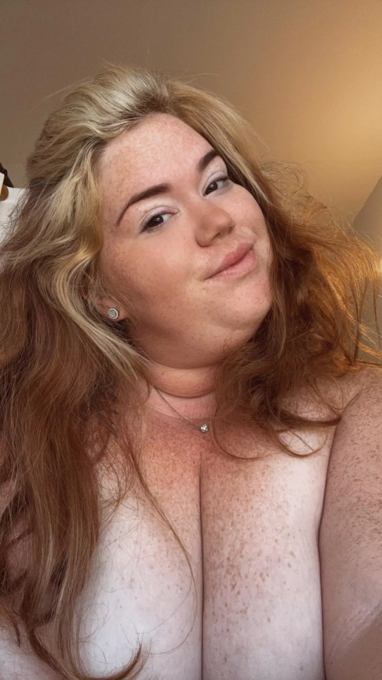 Good morning from your redhead freckles babe [IRTR]