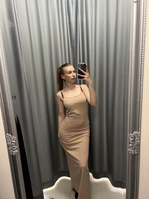 I bought this dress because I feel special in it