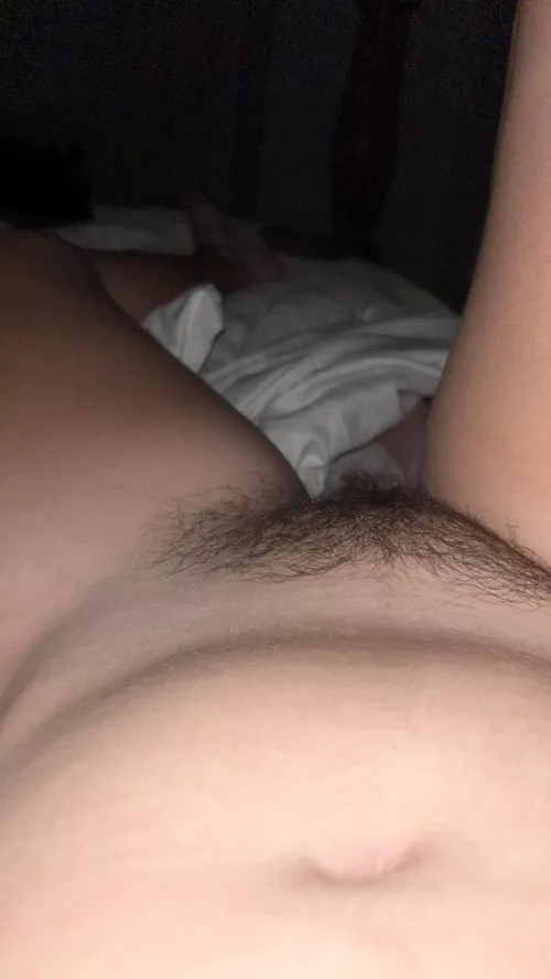 I hate laying in bed alone