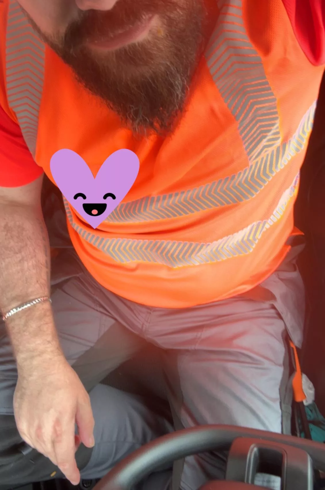 I love my work uniform that’s for sure