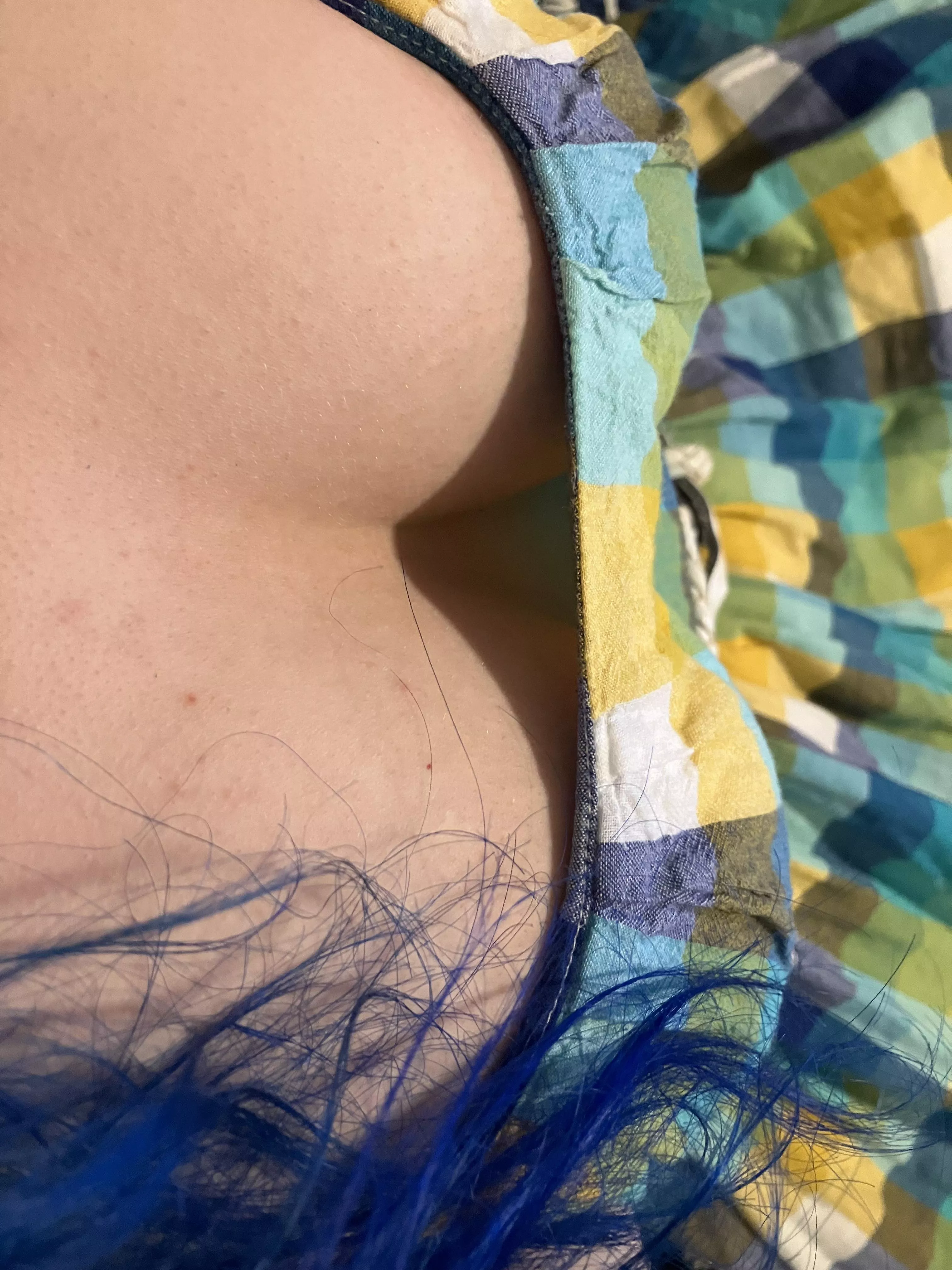 If I caught you looking down my dress and called you on it, would you be embarrassed?