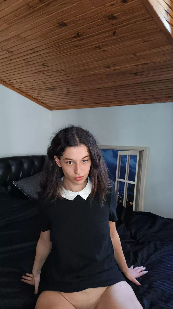 just hanging out in my private school uniform 🙈