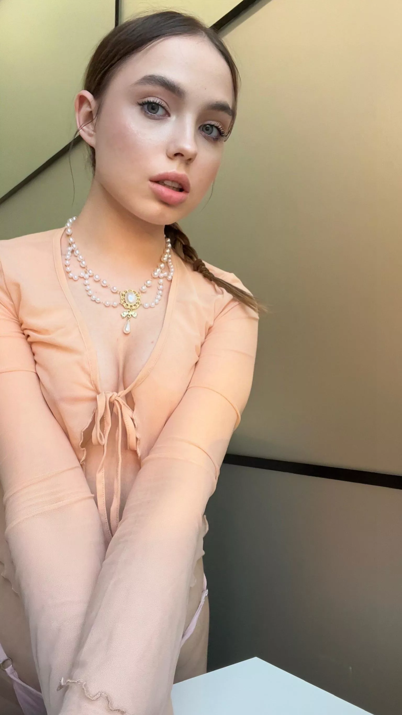 My little titties are about to come out.