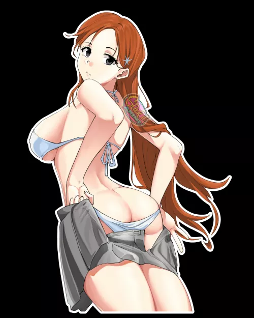 Orihime looking perfect (Stick it Anime)
