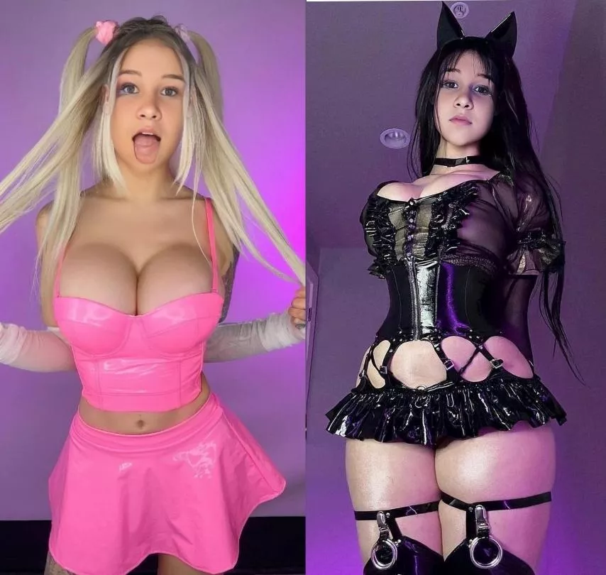 Sissy bimbo or Goth Sissy whitch suits me better?👀💖💓