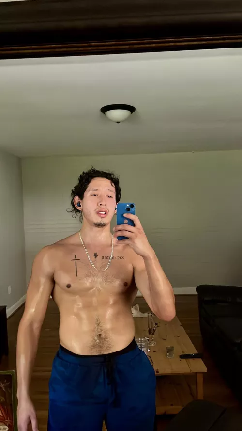 Sweaty ass run today