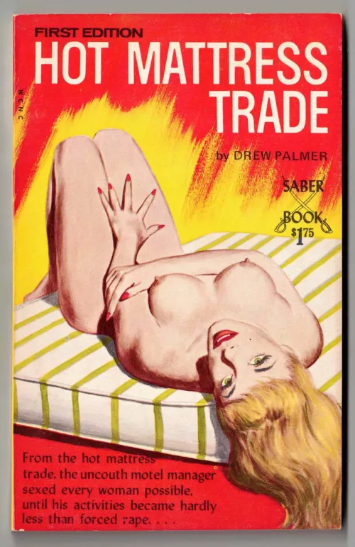 Vintage paperback smut with cover artwork by Bill Edwards