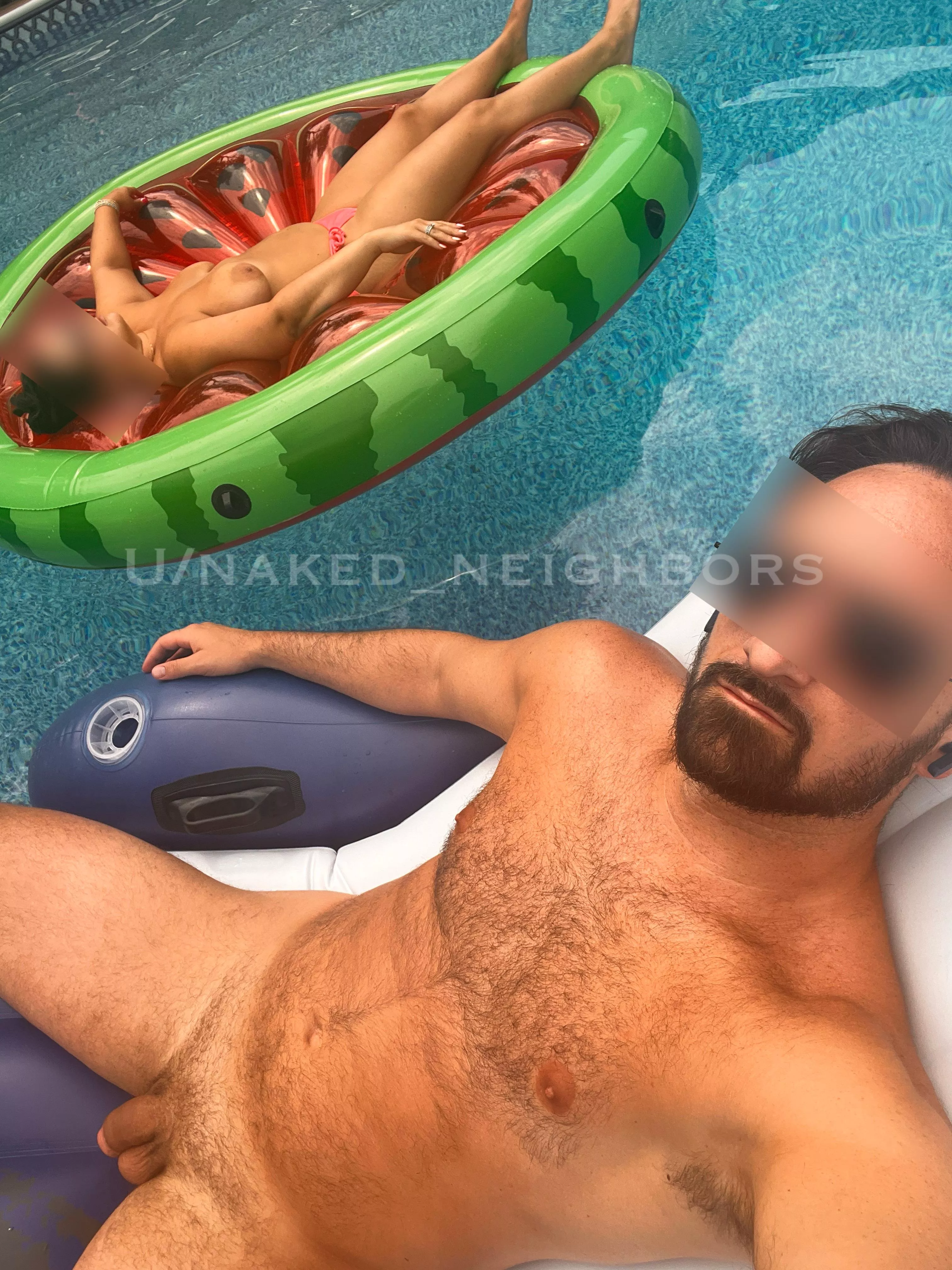 After you host a party that doesn’t include your nudist friends, this is what the day after looks like - serenity!