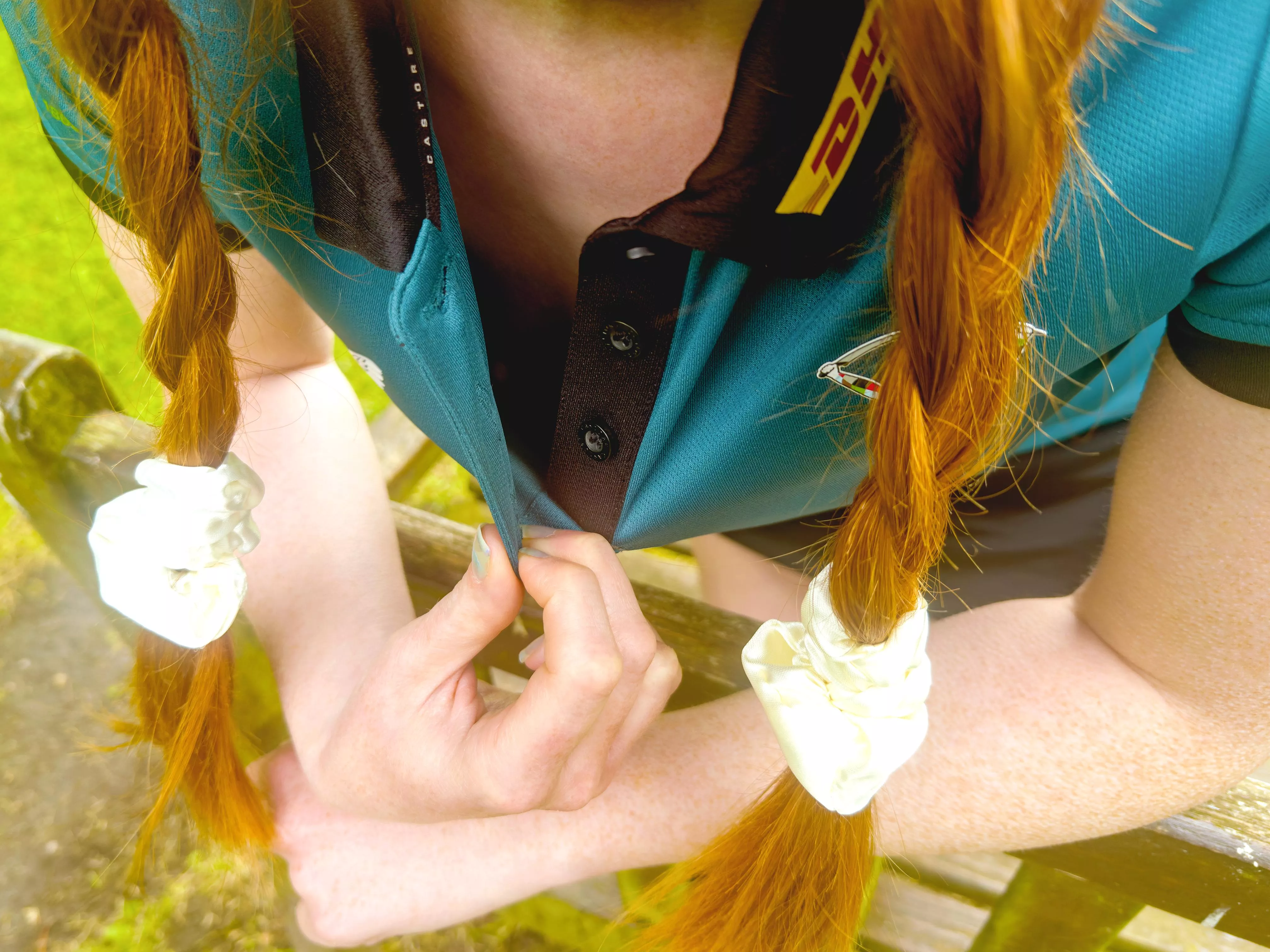 As a fiery Irish ginger I'm always being told to button it on the rugby field