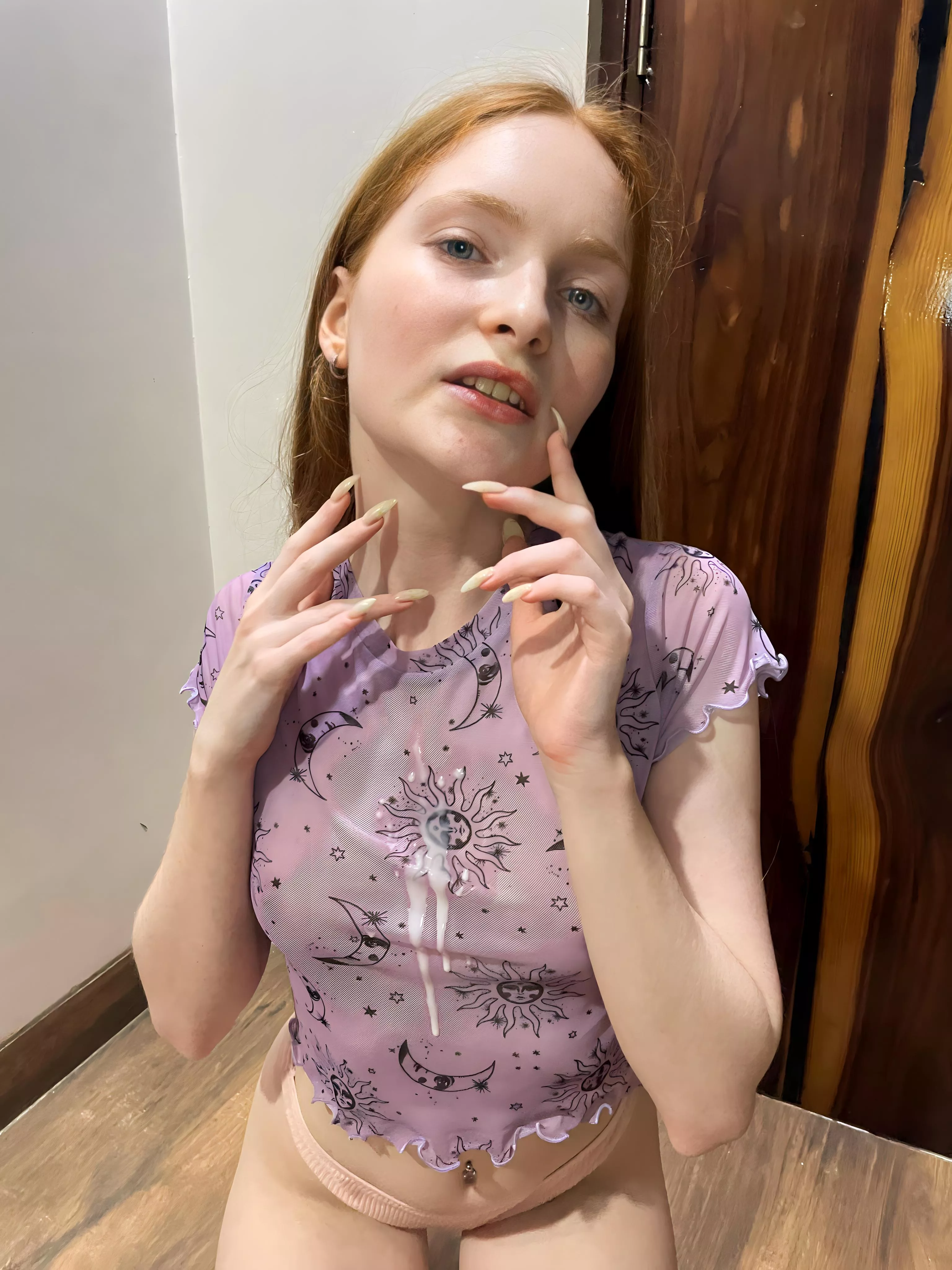 Do I look slutty enough for your cum