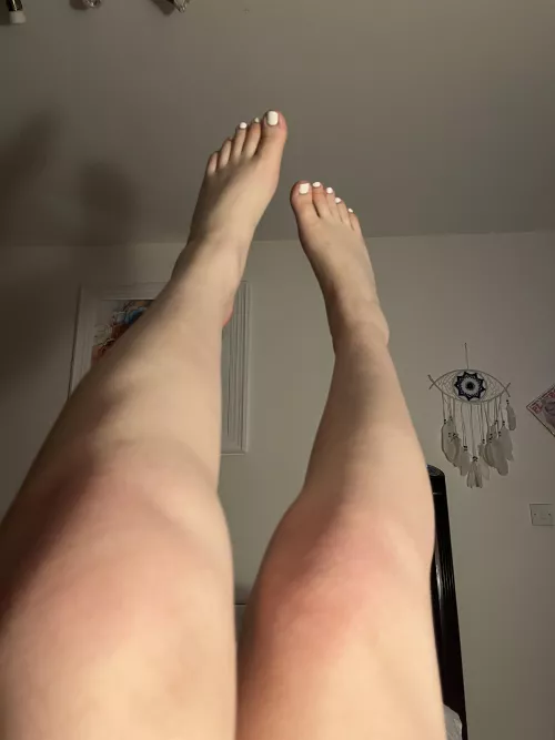 Do you think my feet are feminine enough? 