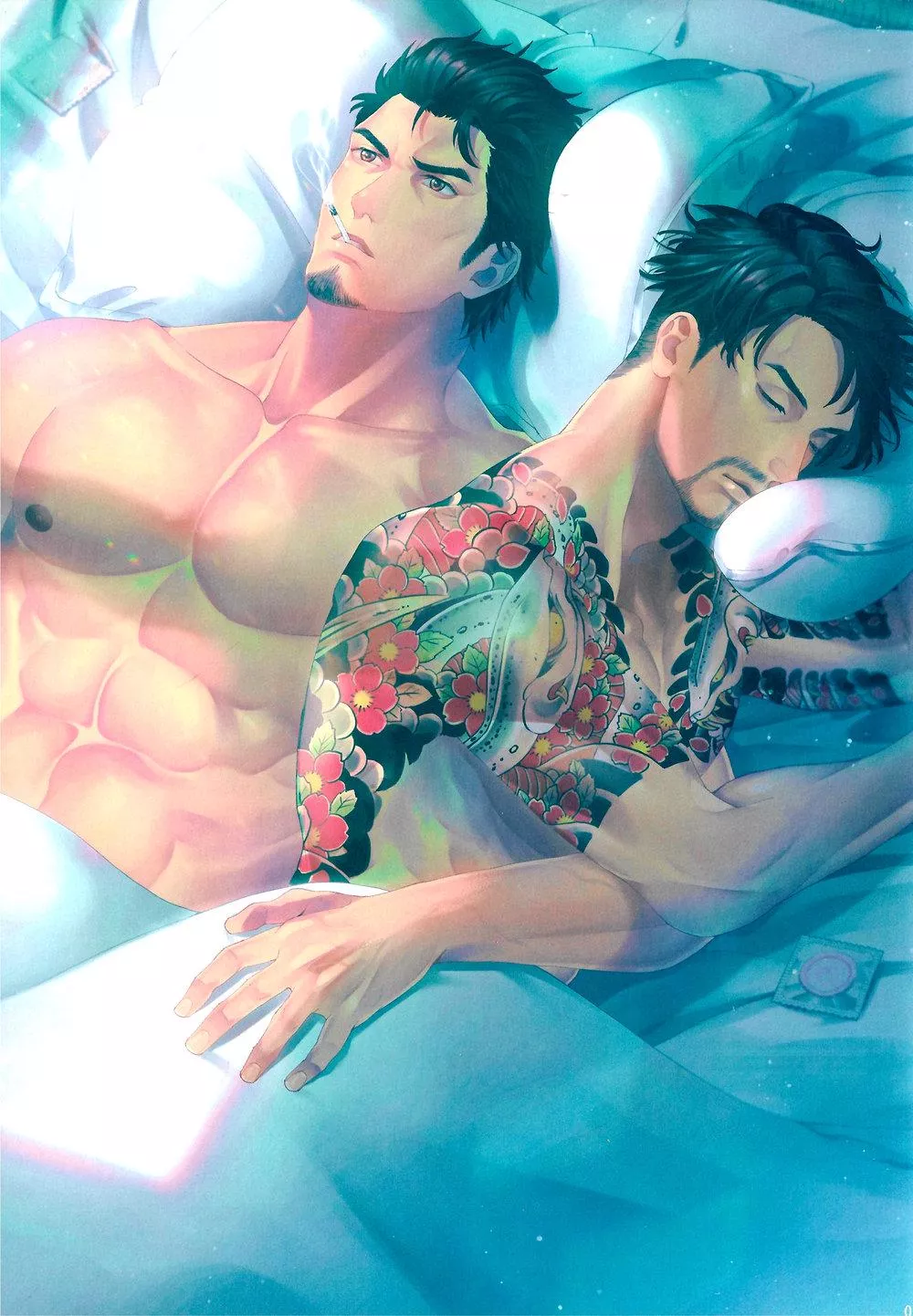 Embrace [Yakuza fanart]