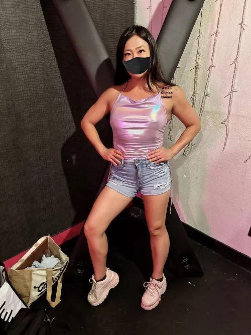 Going braless at the swingers’ party