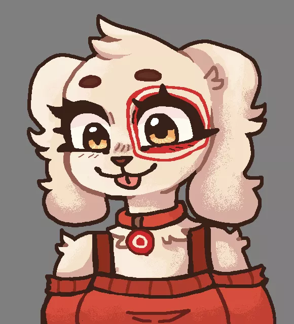 How does my mspaint and mouse doodle of the target dog look? 