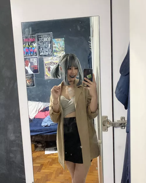 i feel so much happier in feminine clothes