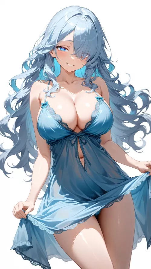 Icy Blue Nightwear 