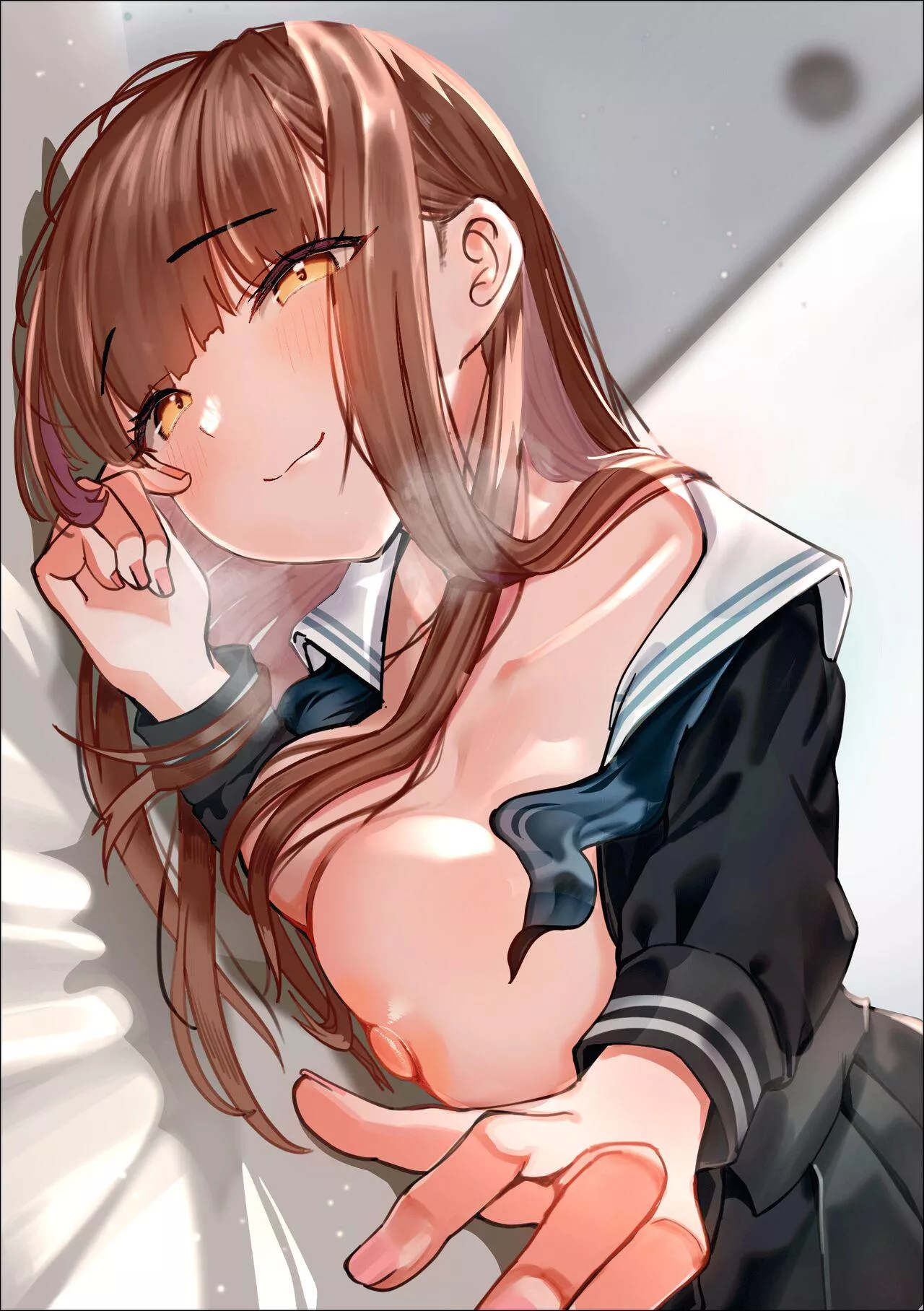 [Makuragi Zabuton] Iede Shite Kita Kyonyuu Osananajimi to Amaama Sex Suru Hanashi | Making Sweet Love To My Childhood Friend Who Ran Away From Home