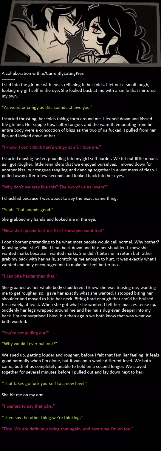 Multiverse (part 2) [maybe incest] [wholesome] [interdimensional] [creampie]