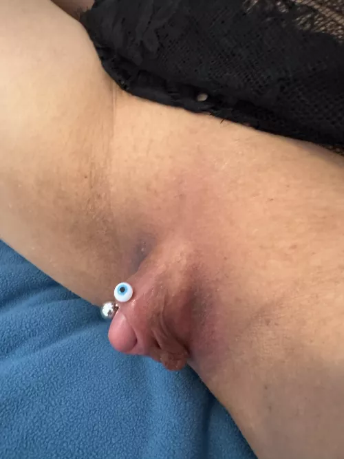 My clit is protected from the evil eye!