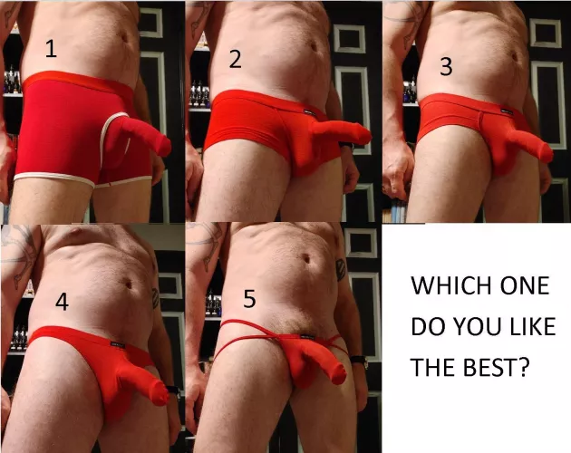 Same material, same color, different styles. Which do you like the best?