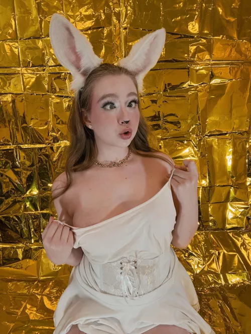 Silly bunny is craving your attention, and your carrot... 🐰🥕🙈