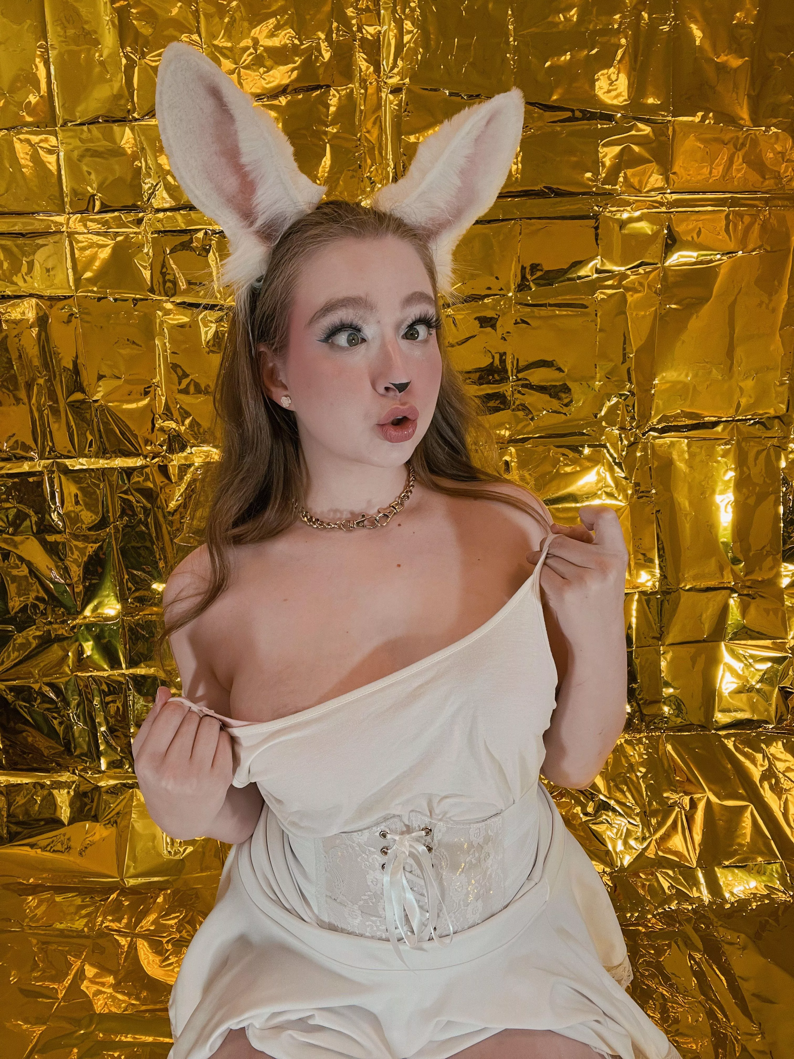 Silly bunny is craving your attention, and your carrot... 🐰🥕🙈