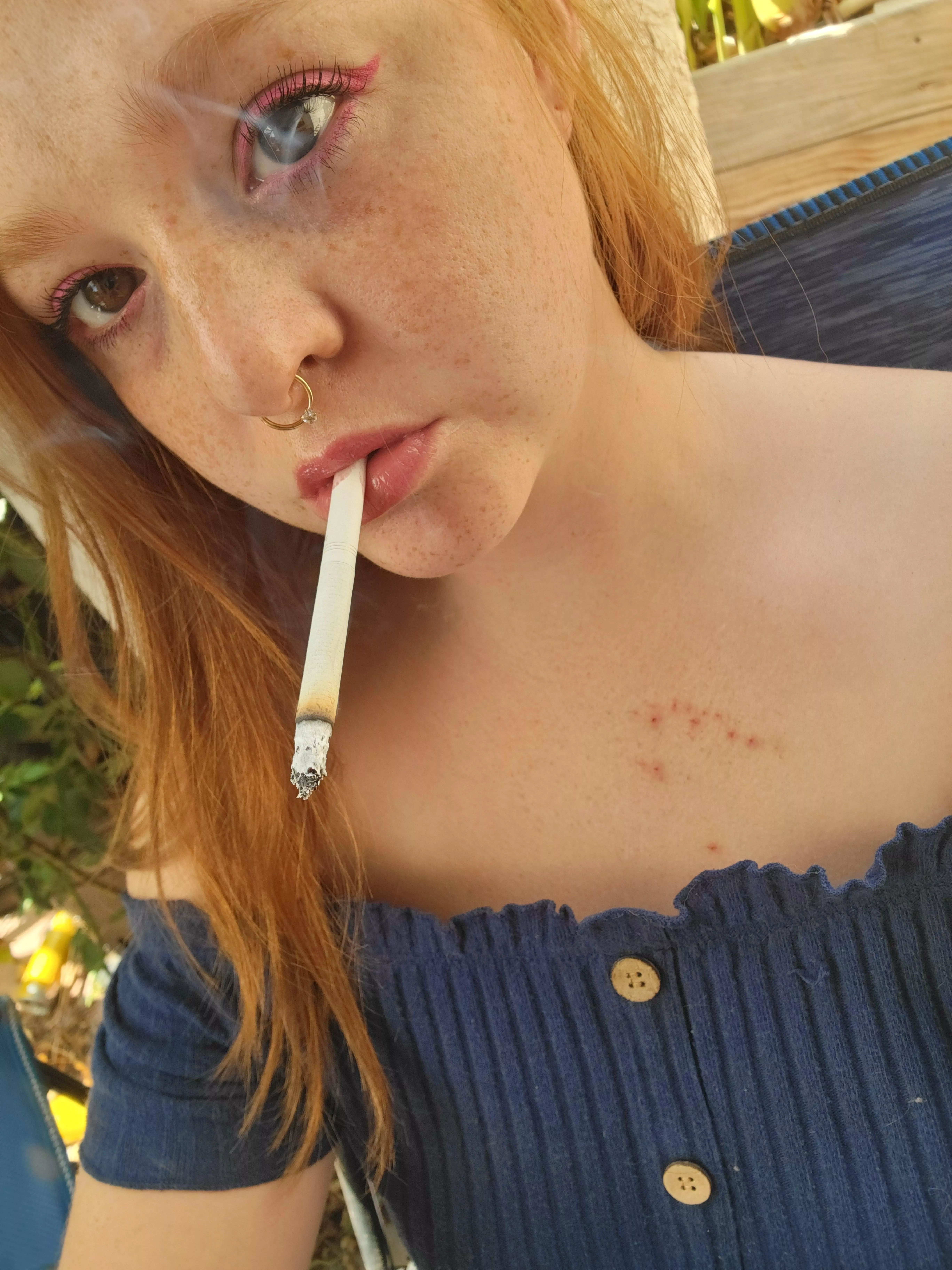 Smoking as always 🖤